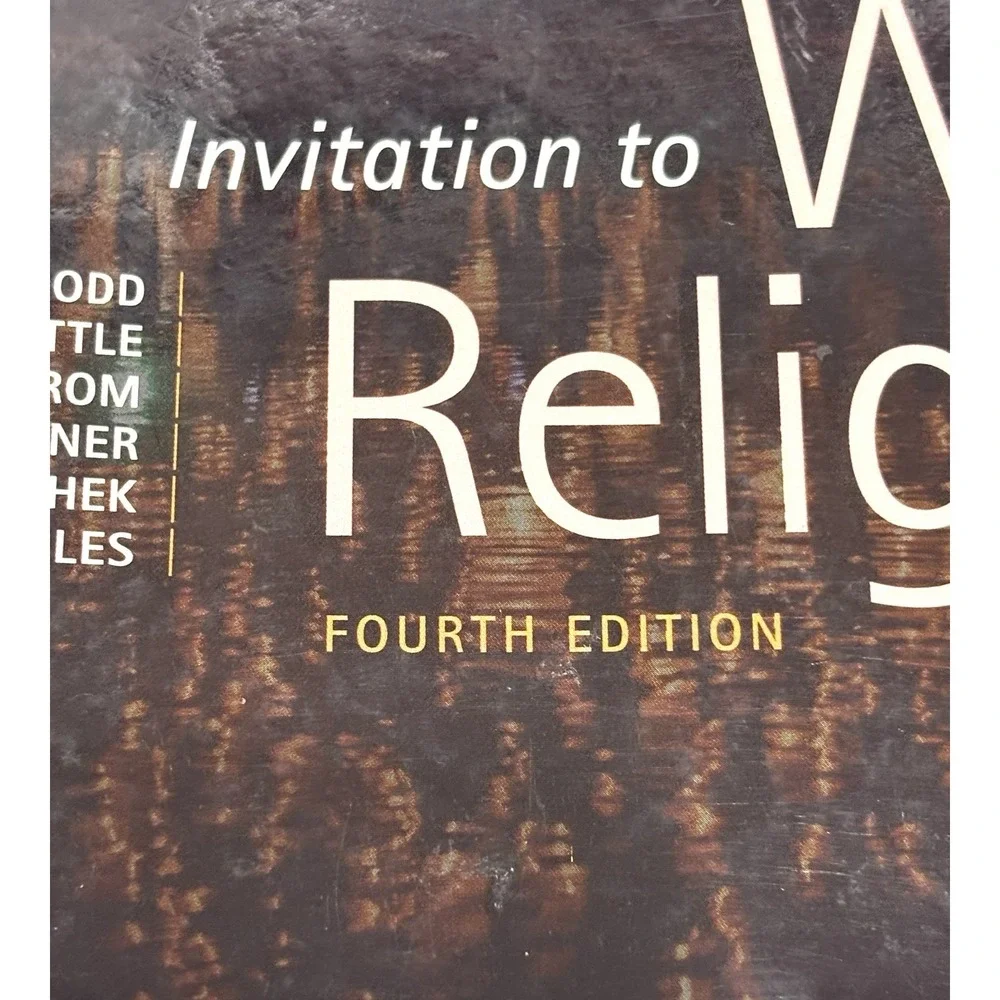 Invitation to World Religions 4th Edition Brodd Little Nystrom Oxford 2022